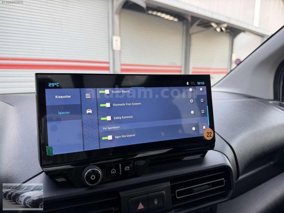 2025/SERVİS BAKIMLI/CAM TAVANLI/MAX/BERLİNGO/SIFIR AYARINDA