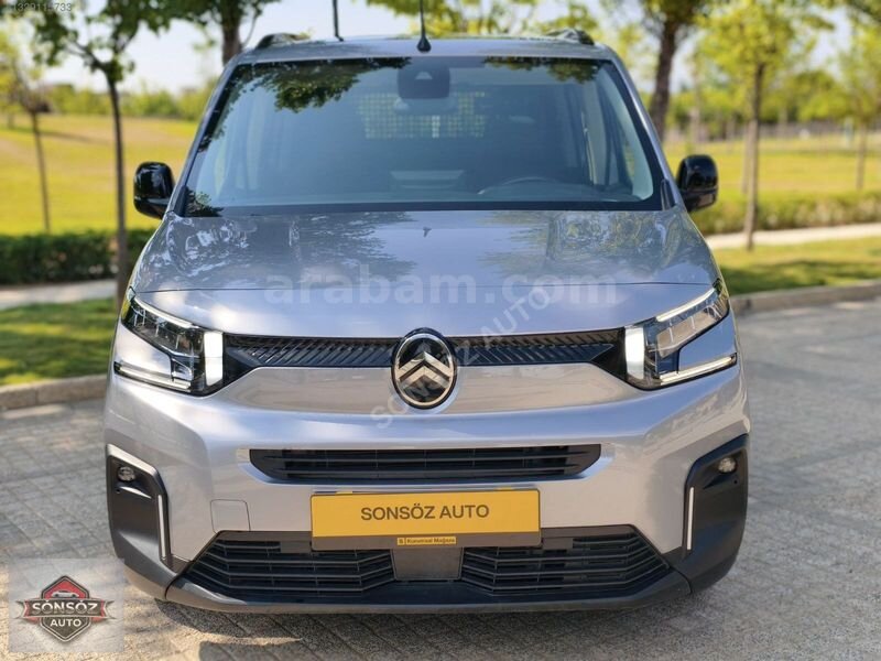 Galeriden Citroen Berlingo 1.5 BlueHDI Max 2025 Model Bursa 17.000 km Gri