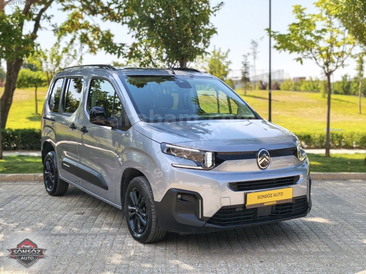 Galeriden Citroen Berlingo 1.5 BlueHDI Max 2025 Model Bursa 17.000 km Gri 3