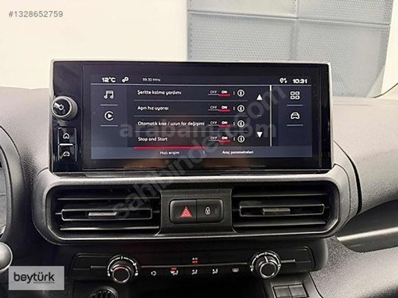 'beytürk' 2025 FİAT DOBLO 1.2PURETECH EASY '25 BİN KMDE'