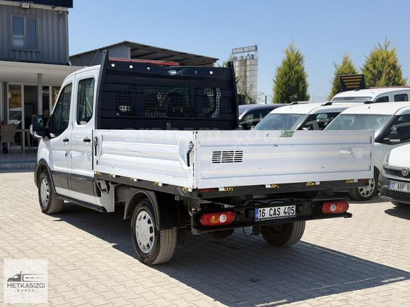 İZGİ'DEN 2022 MODEL 101 BİN KM'DE FORD TRANSİT 350M ÇİFTKABİN