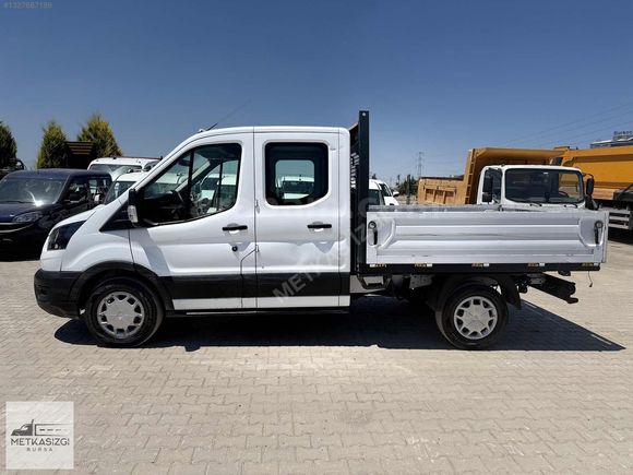 İZGİ'DEN 2022 MODEL 101 BİN KM'DE FORD TRANSİT 350M ÇİFTKABİN