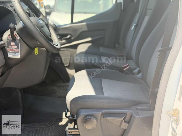 İZGİ'DEN 2022 MODEL 101 BİN KM'DE FORD TRANSİT 350M ÇİFTKABİN
