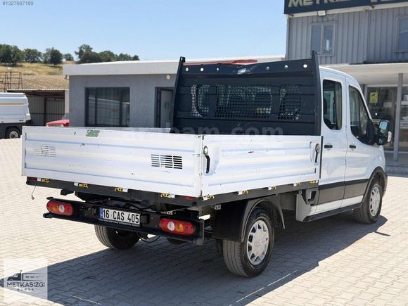 İZGİ'DEN 2022 MODEL 101 BİN KM'DE FORD TRANSİT 350M ÇİFTKABİN
