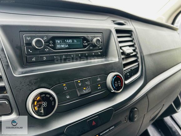 CESURDAN 2024 MODEL FORD TRANSİT ÇİFT KABİN TENTELİ KLİMALI