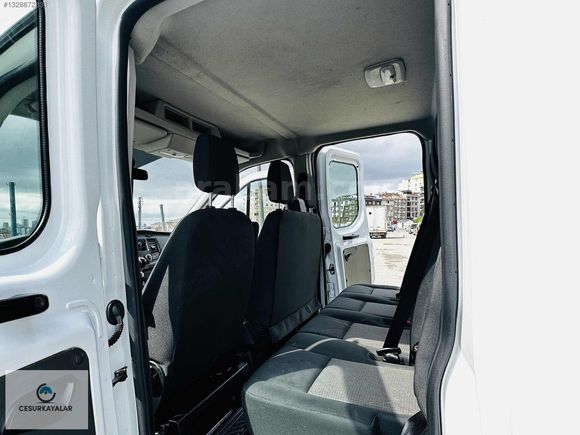 CESURDAN 2024 MODEL FORD TRANSİT ÇİFT KABİN TENTELİ KLİMALI