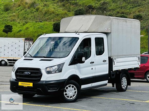 CESURDAN 2024 MODEL FORD TRANSİT ÇİFT KABİN TENTELİ KLİMALI