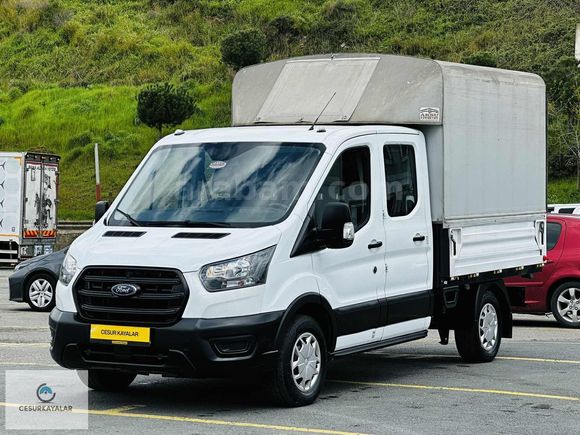 CESURDAN 2024 MODEL FORD TRANSİT ÇİFT KABİN TENTELİ KLİMALI