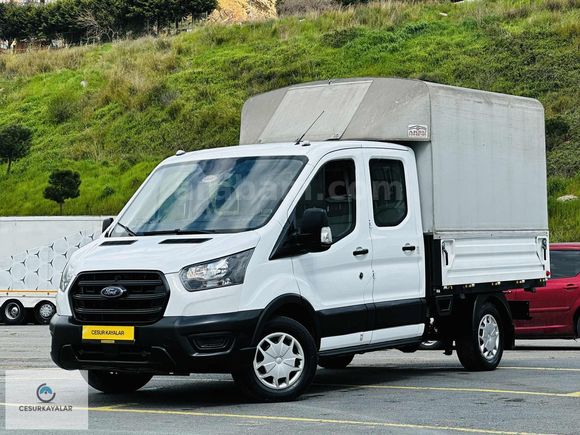 CESURDAN 2024 MODEL FORD TRANSİT ÇİFT KABİN TENTELİ KLİMALI