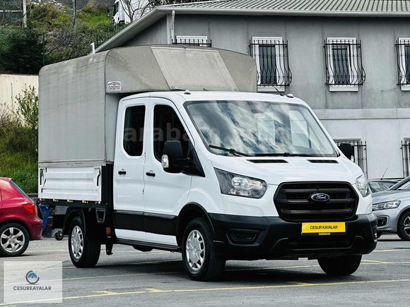 CESURDAN 2024 MODEL FORD TRANSİT ÇİFT KABİN TENTELİ KLİMALI