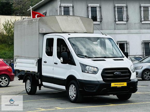 CESURDAN 2024 MODEL FORD TRANSİT ÇİFT KABİN TENTELİ KLİMALI