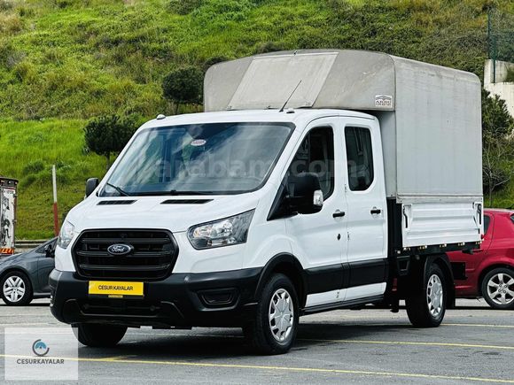 CESURDAN 2024 MODEL FORD TRANSİT ÇİFT KABİN TENTELİ KLİMALI