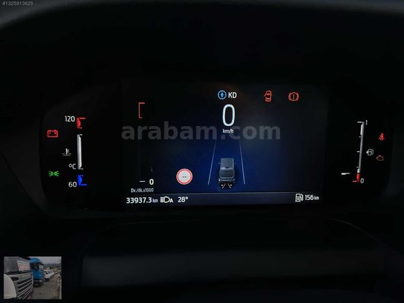 2025 MODEL ÇİFTKABİN 33 BİNDE HAYALET EKRAN+ŞERİT TAKİP HATASIZ