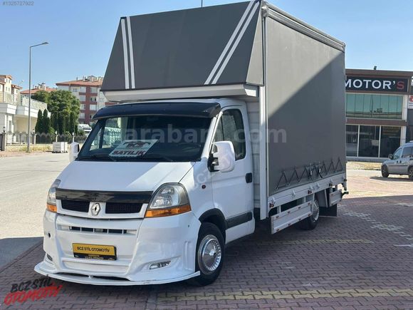 BCZ STİL - 2007 RENAULT MASTER - SIFIR TENTELİ - MUAYENE SIFIR