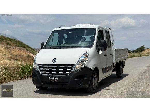 2013 MASTER 2.3DCİ KLİMALI ÇİFT KABİN UZUN ŞASE ANINDA KREDİ