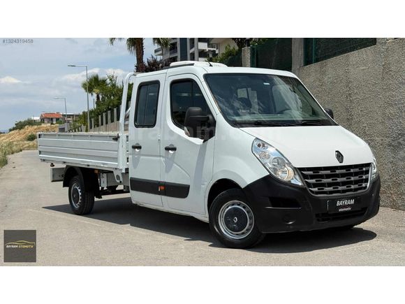 2013 MASTER 2.3DCİ KLİMALI ÇİFT KABİN UZUN ŞASE ANINDA KREDİ