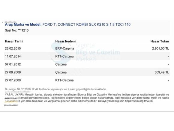 DEĞİŞENSİZ 110 LUK CONNET GLX