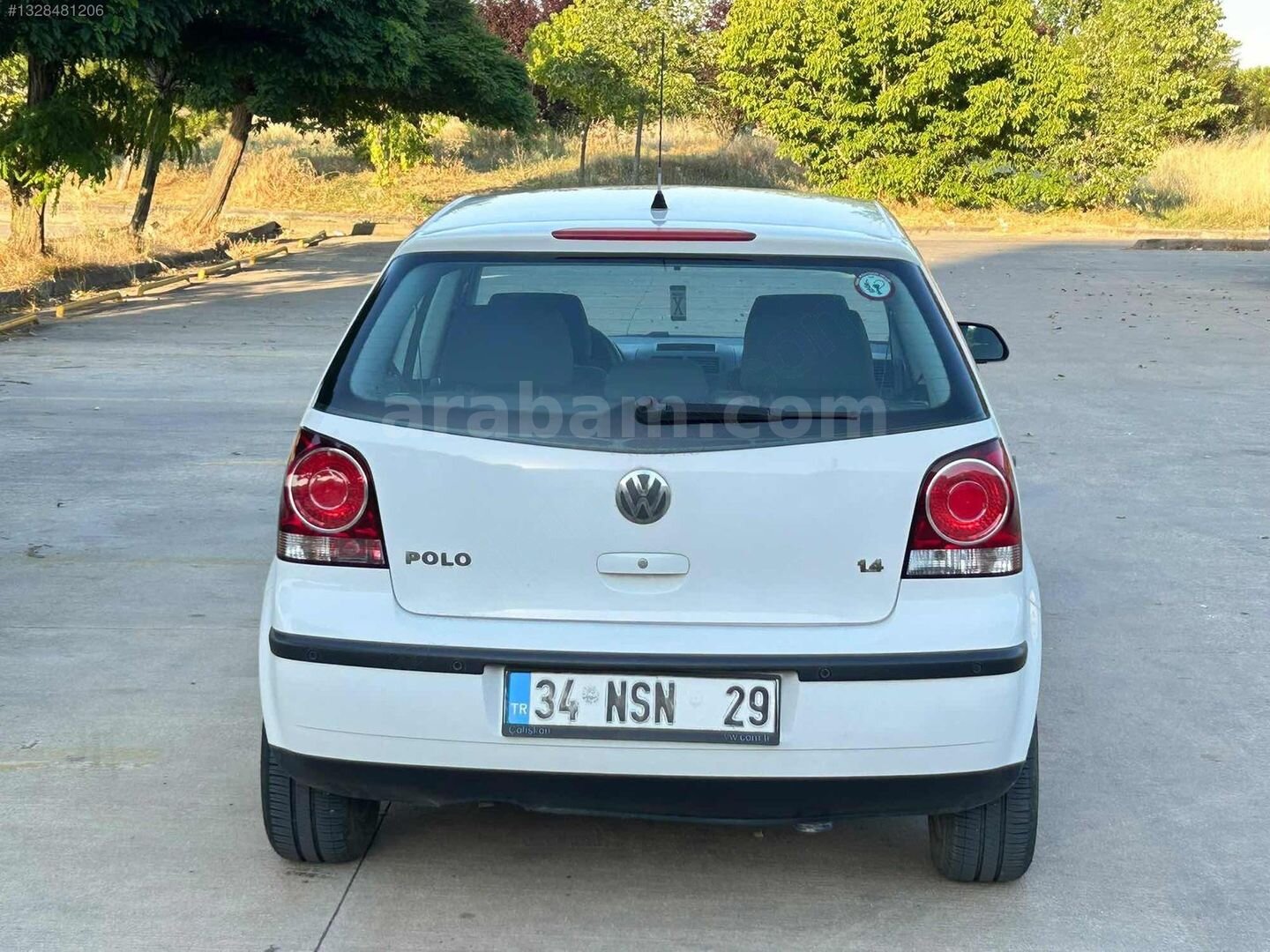 Galeriden Volkswagen Polo 1.4 Trendline 2005 Model Tekirdağ 76.000 km Beyaz 7
