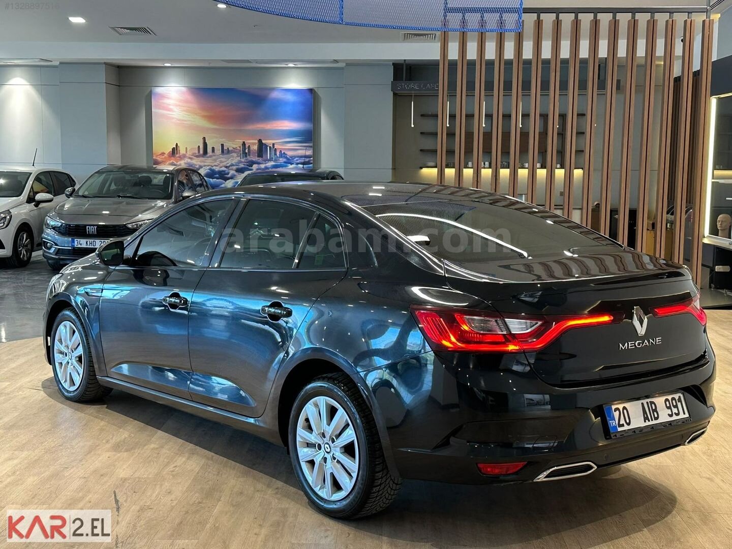 Galeriden Renault Megane 1.5 Blue DCI Joy Comfort 2022 Model İstanbul 84.362 km Siyah 4
