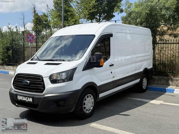 2017 FORD TRANSİT 350L KLİMALI ARKA ÇEKER %20 FATURA 210 BİN KM