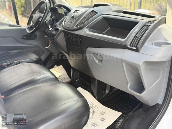 2017 FORD TRANSİT 350L KLİMALI ARKA ÇEKER %20 FATURA 210 BİN KM