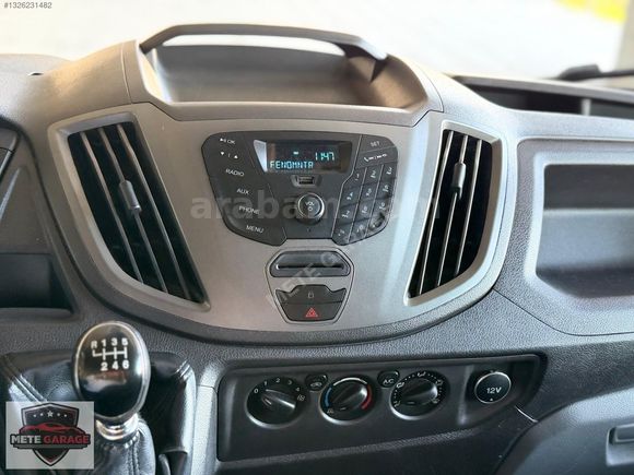 METE GARAGE 2016 TRANSİT 350L/YÜKSK TAVN/ARKA ÇEKR/KLİMALI/155HP