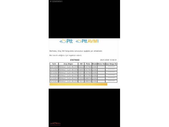 KOÇAK AUTO OTOMATİK CAM TAVAN SANRUFLU ÖZEL ÜRETİM CLIO 2008