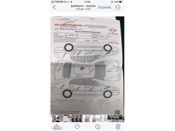 KOÇAK AUTO OTOMATİK CAM TAVAN SANRUFLU ÖZEL ÜRETİM CLIO 2008