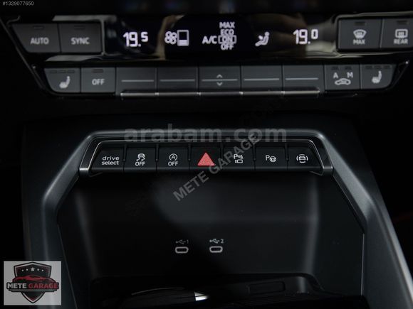 METE GARAGE 2026 ÇIKIŞ A3 SEDAN 35 TFSI MHEV ADVANCED CAM TAVAN