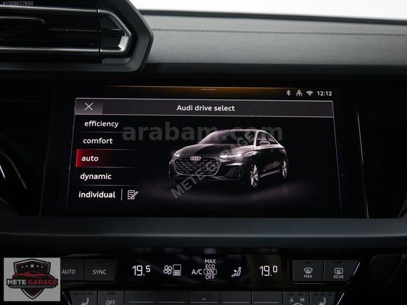 METE GARAGE 2026 ÇIKIŞ A3 SEDAN 35 TFSI MHEV ADVANCED CAM TAVAN