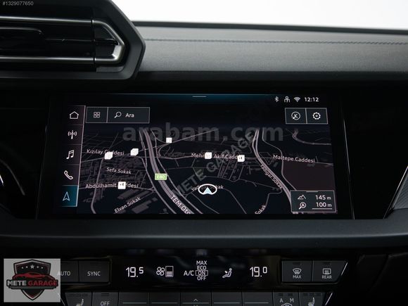 METE GARAGE 2026 ÇIKIŞ A3 SEDAN 35 TFSI MHEV ADVANCED CAM TAVAN