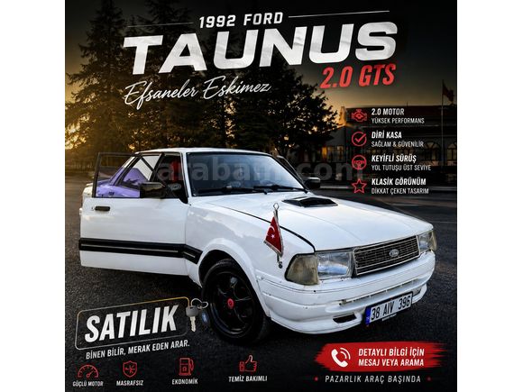 Sahibinden Ford Taunus 2.0 GTS 1992 Model