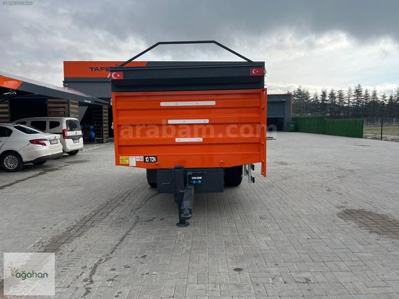 AĞAHAN TARIMDAN - 11 TON TANDEM DİNGİLLİ RÖMORK