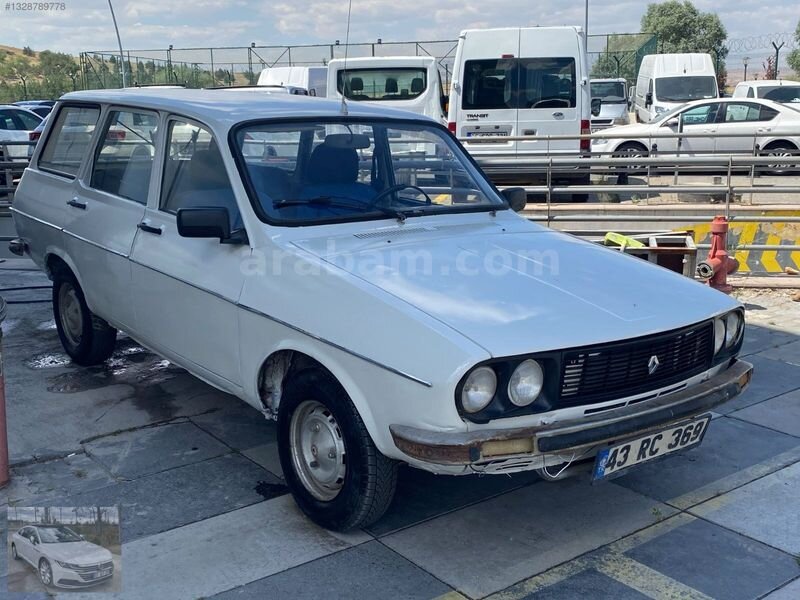 Galeriden Renault R 12 TSW 1988 Model Ankara 35.623 km Beyaz