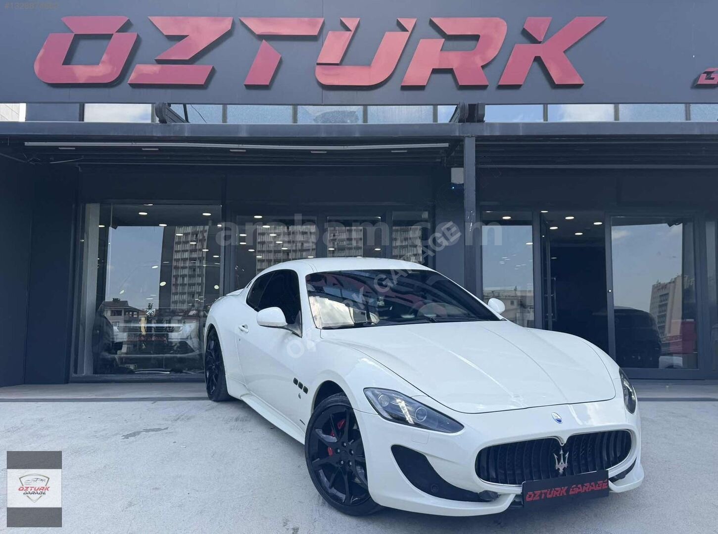 Galeriden Maserati GranTurismo 4.7 S 2013 Model İstanbul 75.000 km Beyaz 1