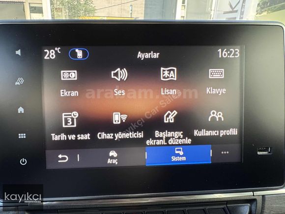 2025 RENAULT KANGOO MULTIX 1.3 TCE ICONIC OTOMATİK 18.000 KM