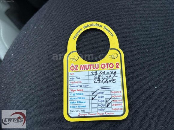 ERTAŞ OTOMOTİVDEN MÜKEMMEL TEMİZLİKTE 1.5'DCİ KLİMALI DEĞİŞENSİZ