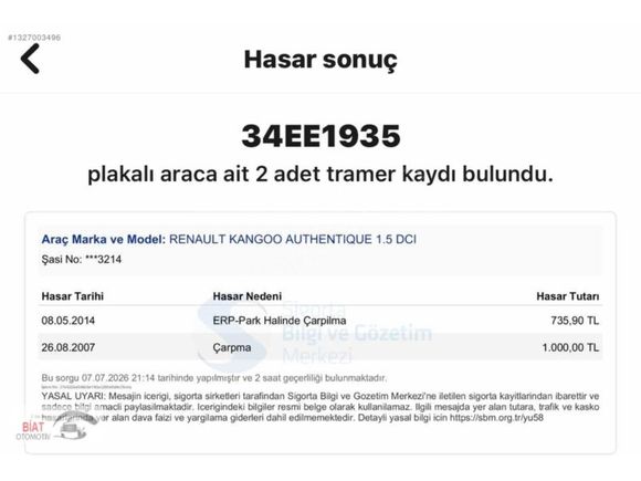 20 YILLIK KULLANICISINDAN 2006 RENAULT KANGOO 1.5 DCİ MULTİX