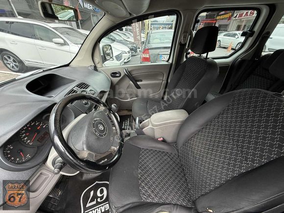 GARAGE 67 AUTO'DAN 2009 MODEL KANGOO KLİMALI ÇİFT SÜRGÜLÜ