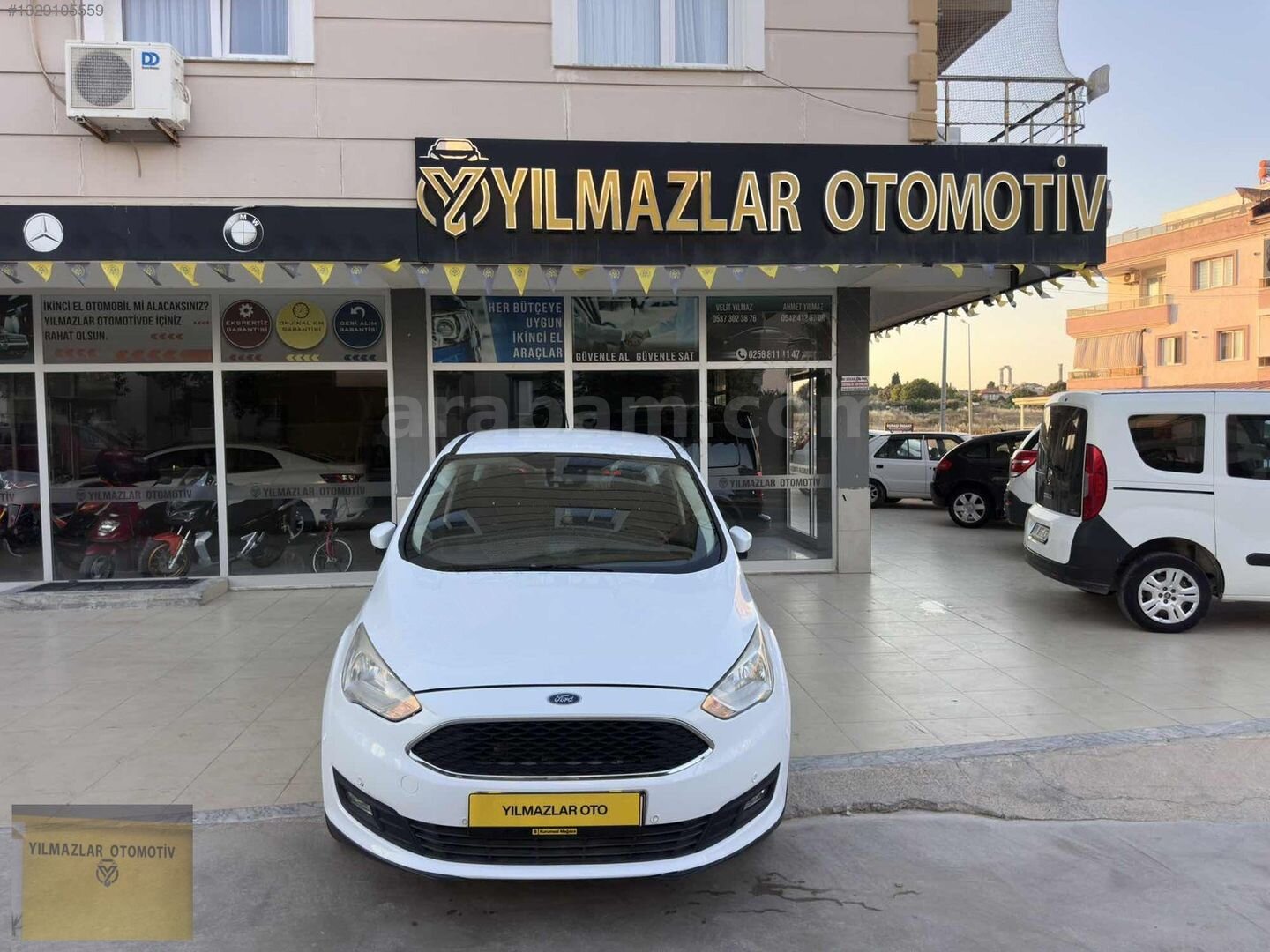 Galeriden Ford C-Max 1.5 TDCi Trend 2018 Model Aydın 93.000 km Beyaz 4