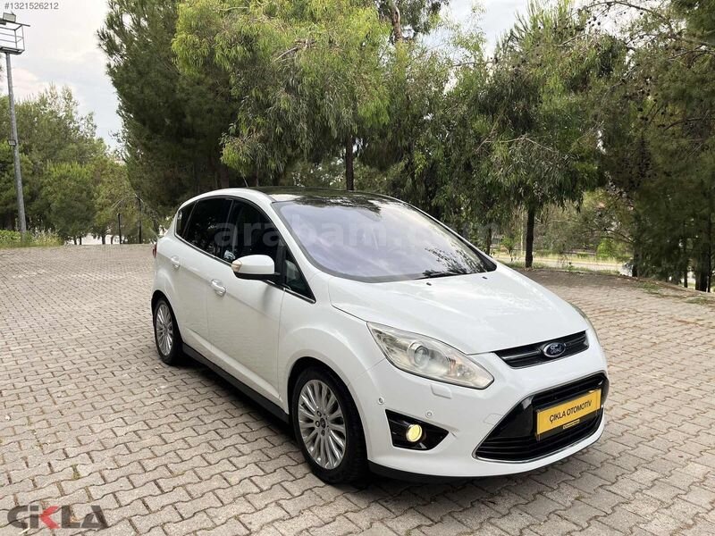 Galeriden Ford C-Max 1.6 TDCi Titanium 2013 Model Antalya 152.000 km Beyaz