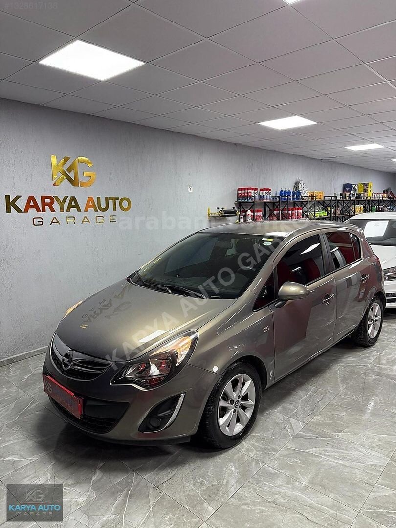 Galeriden Opel Corsa 1.2 Twinport Active 2014 Model Muğla 82.000 km Kahverengi 3