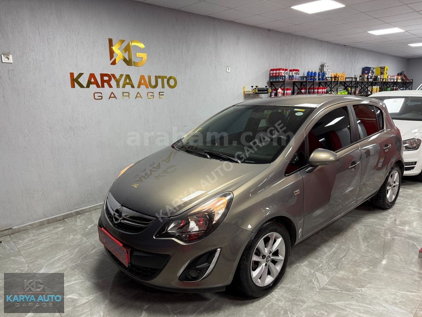 Galeriden Opel Corsa 1.2 Twinport Active 2014 Model Muğla 82.000 km Kahverengi 1