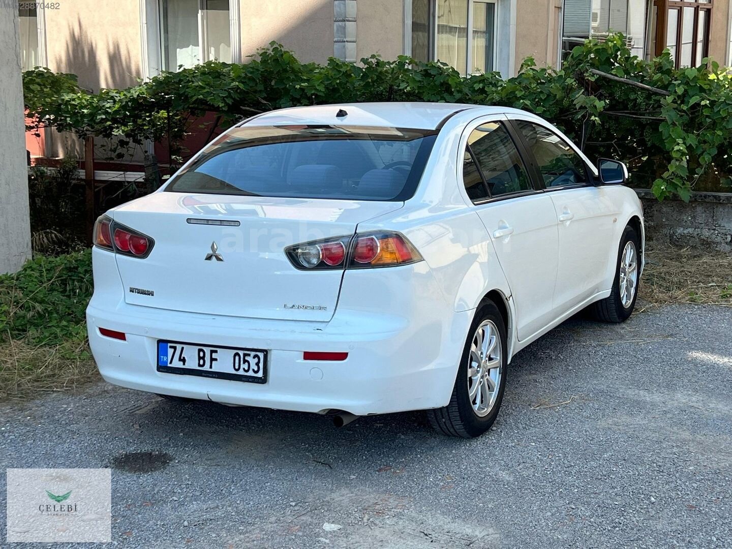 Galeriden Mitsubishi Lancer 1.6 Invite 2011 Model Bartın 183.000 km Beyaz 5