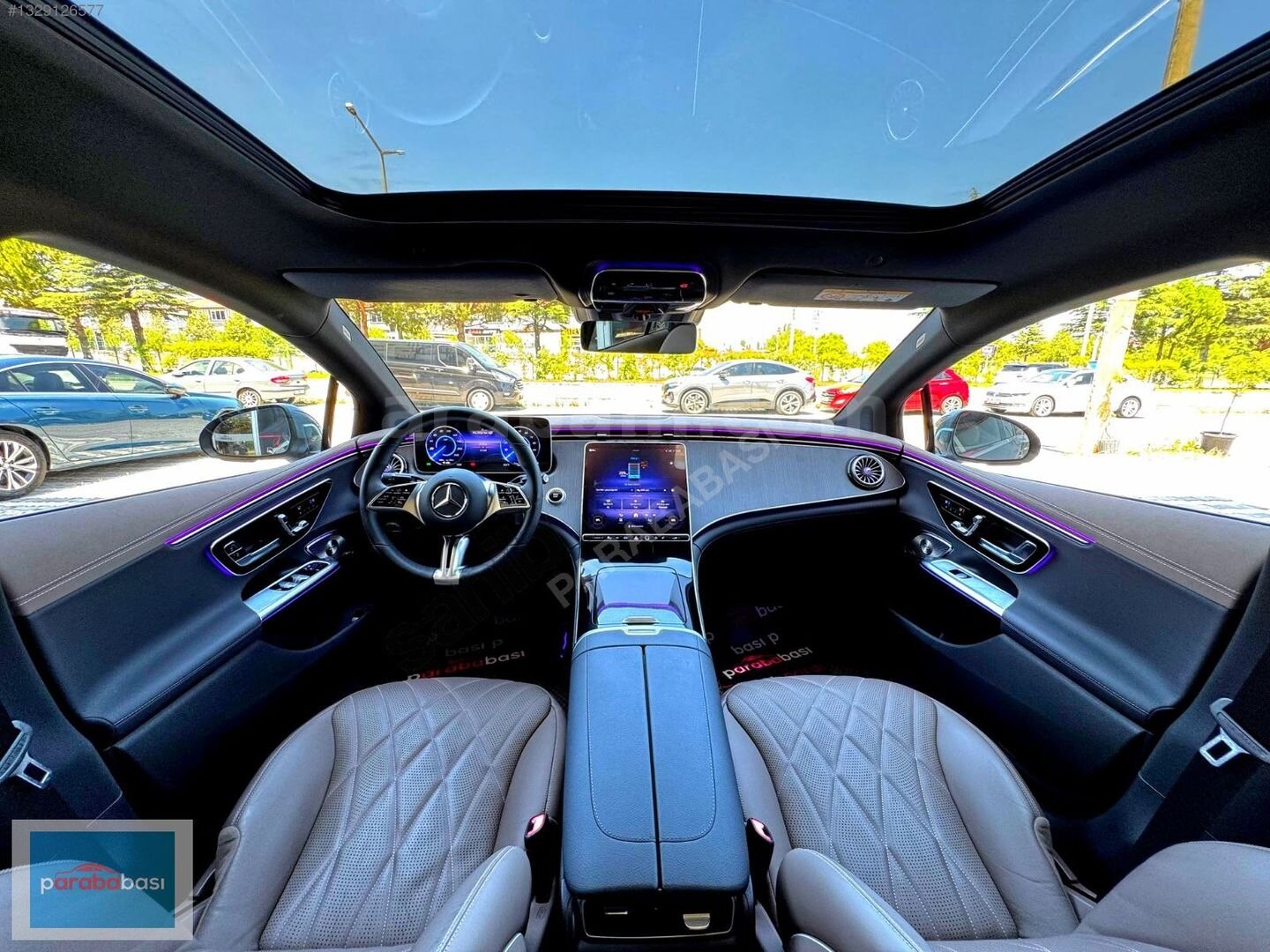Galeriden Mercedes - Benz EQE 350+ AMG 2024 Model Isparta 17.000 km Füme 2