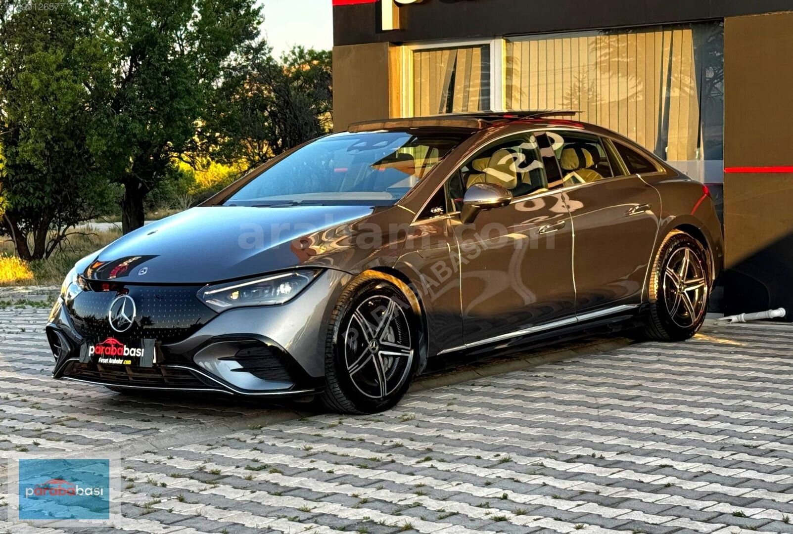 Galeriden Mercedes - Benz EQE 350+ AMG 2024 Model Isparta 17.000 km Füme 4