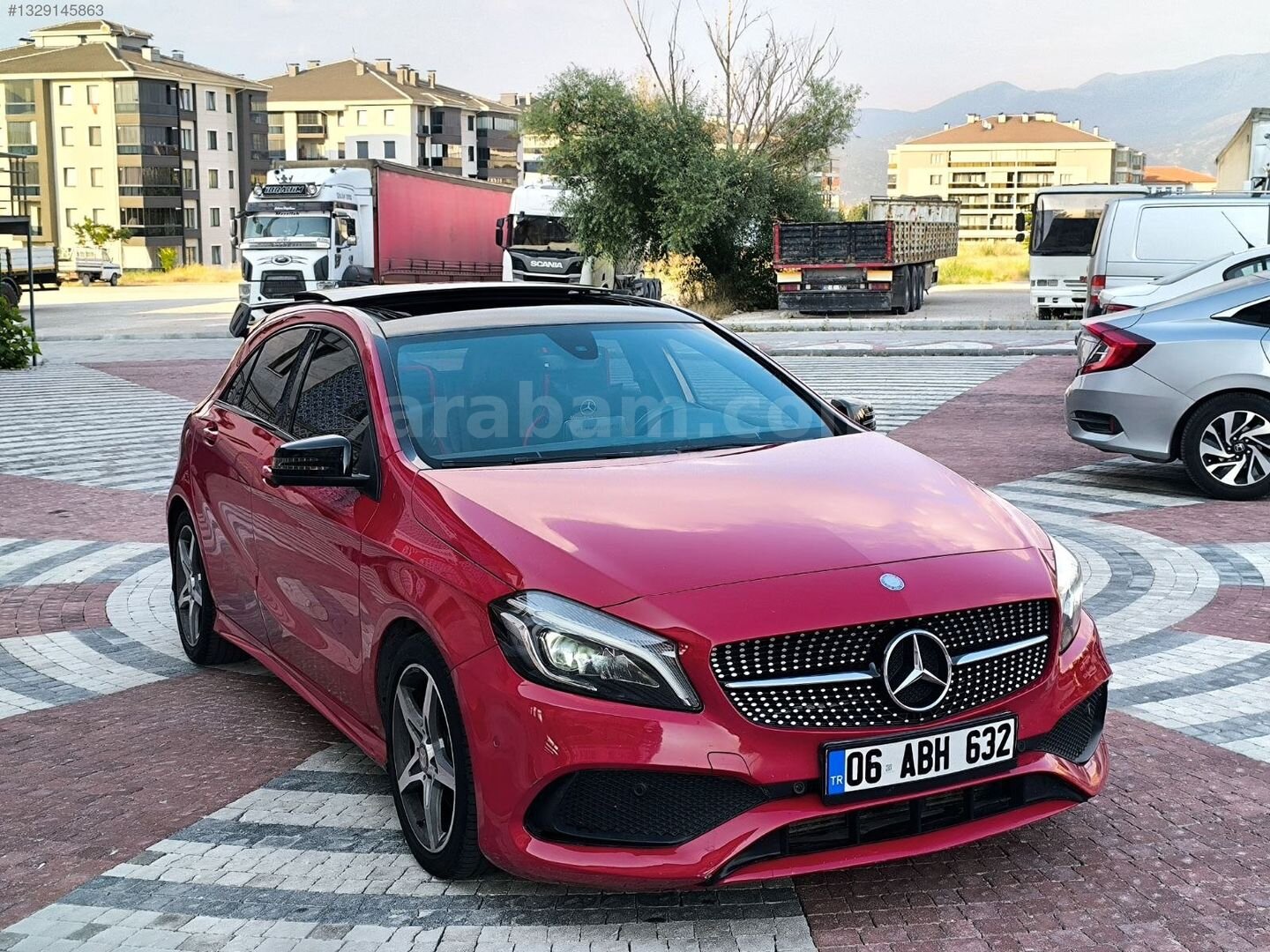 Galeriden Mercedes - Benz A 180 d AMG 2016 Model Isparta 240.000 km Kırmızı 3