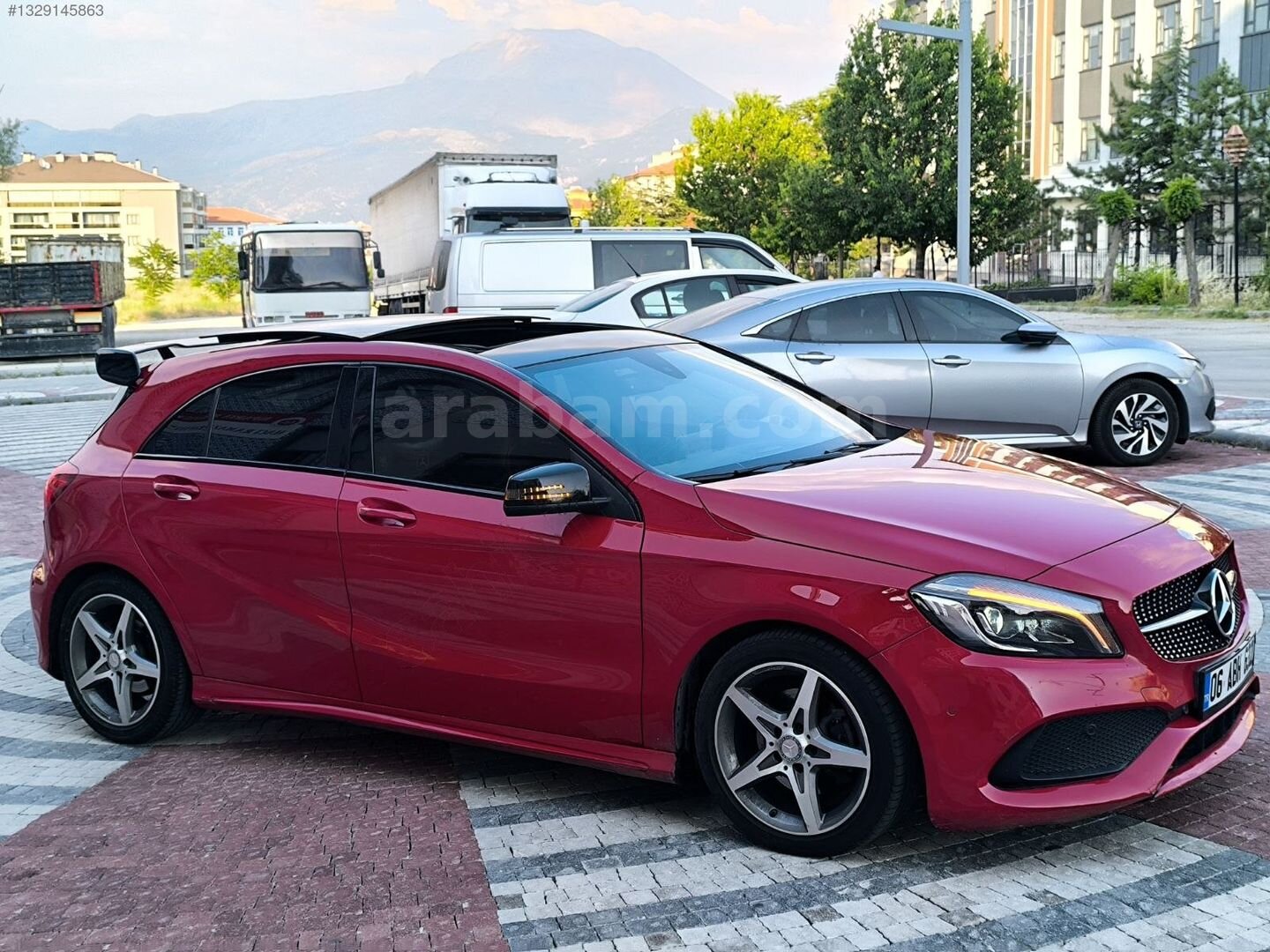 Galeriden Mercedes - Benz A 180 d AMG 2016 Model Isparta 240.000 km Kırmızı 6