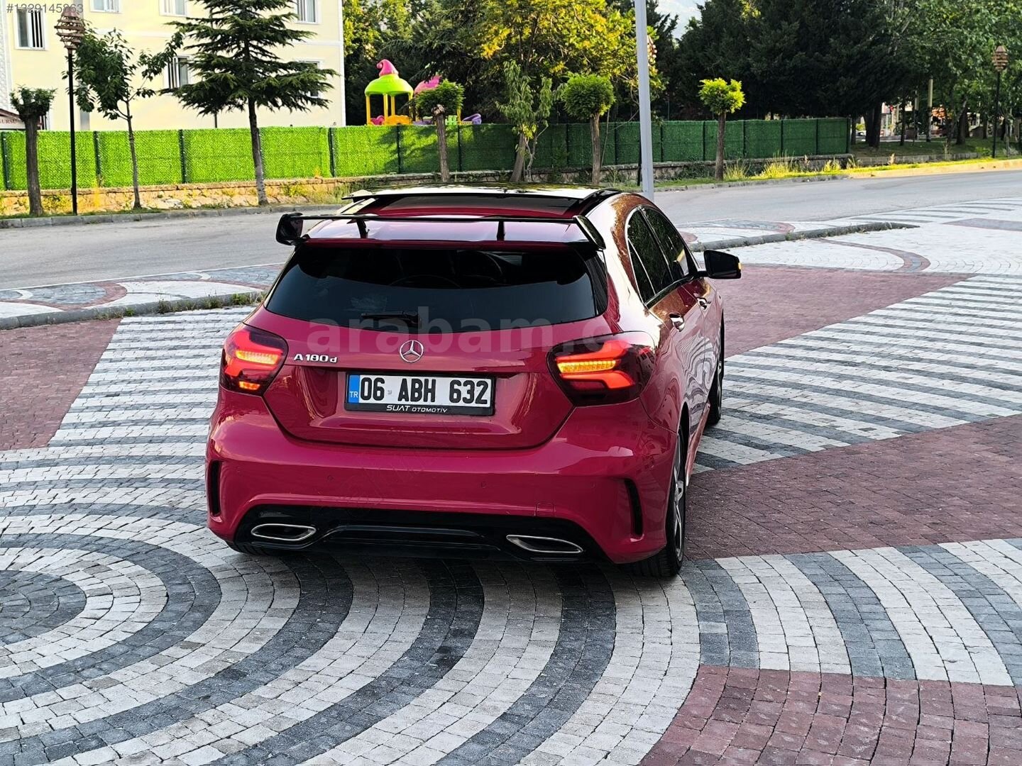 Galeriden Mercedes - Benz A 180 d AMG 2016 Model Isparta 240.000 km Kırmızı 7