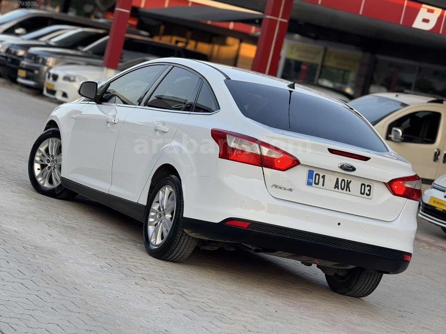 Galeriden Ford Focus 1.6 TDCi Trend X 2012 Model Adana 197.000 km Beyaz 6